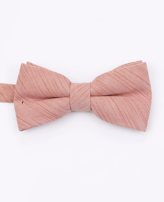 Rosa Polyester-Fliege für Herren | Augustin - Unipap's