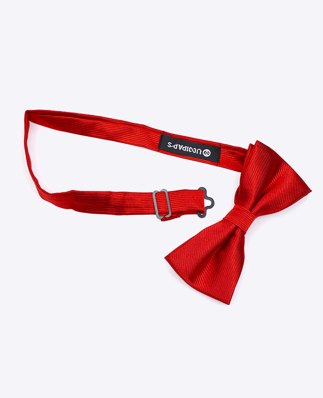 Fliege Rot Nr. 2 Herren aus Polyester | Lucien - Unipap's