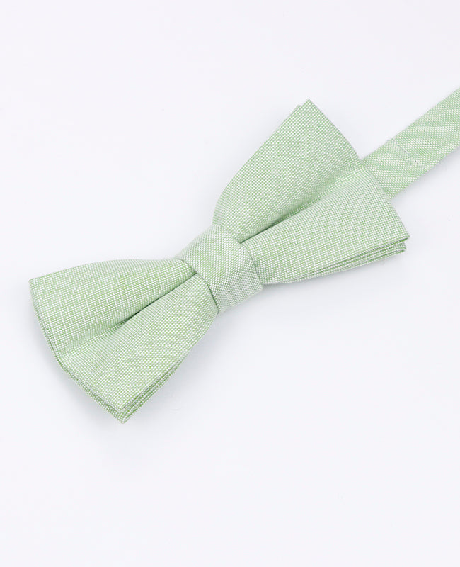 Noeud Papillon Vert n°1 Homme en Coton «Edgard»