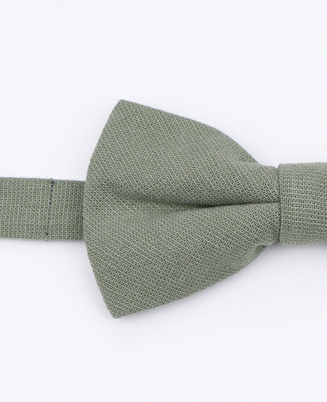 Fliege Grün n°2 aus Baumwolle 