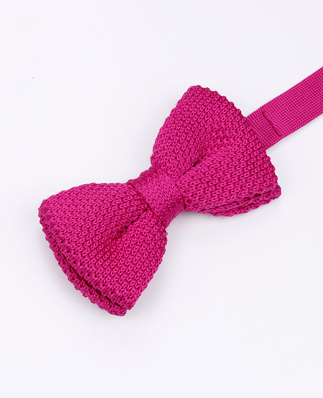 Fliege Rosa n°1 Herren Strick „Léon"