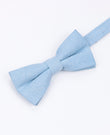 Noeud Papillon Bleu n°2 Homme en Effet Velours | Simon - Unipap's