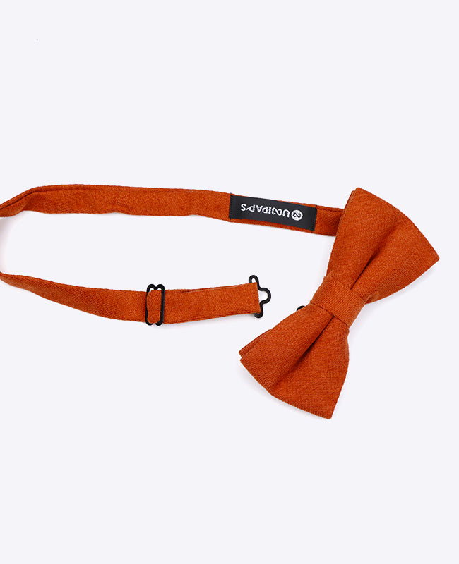 Fliege Orange Nr. 1 Herren Samt-Optik | Simon - Unipap's
