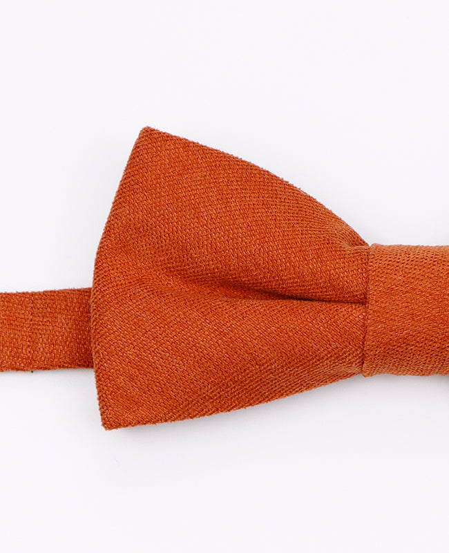 Fliege Orange Nr. 1 Herren Samt-Optik | Simon - Unipap's