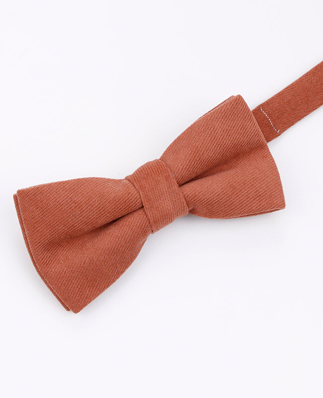 Fliege Orange Nr. 3 Herren in Samt-Optik | Simon - Unipap's