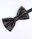 Glitzer-Fliege Schwarz Nr. 2 Herren aus Polyester «Olive»