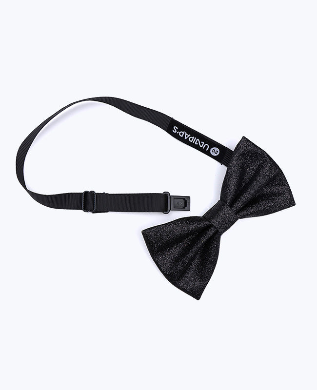 Glitzer-Fliege Schwarz n°1 Herren aus Polyester «Olive»
