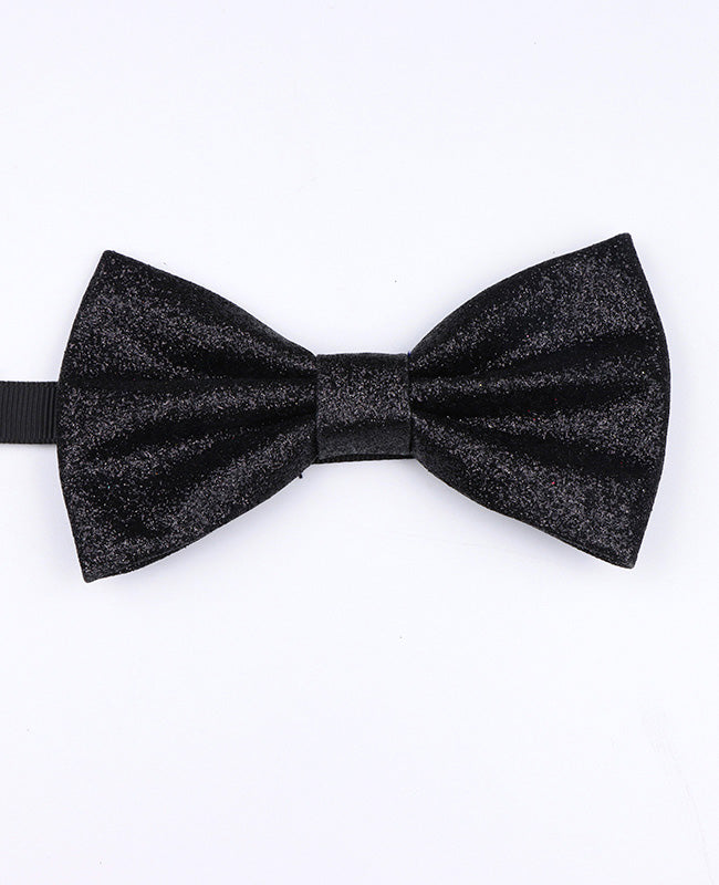 Fliege mit Pailletten Schwarz n°1 Herren aus Polyester «Olive»