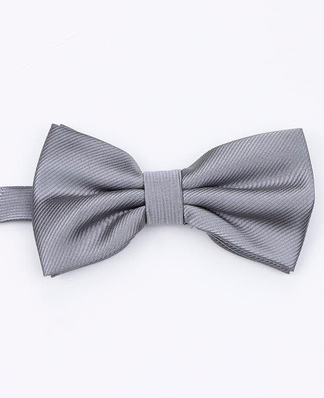 Noeud Papillon XL Gris n°1 Homme en Polyester | Lucien - Unipap's