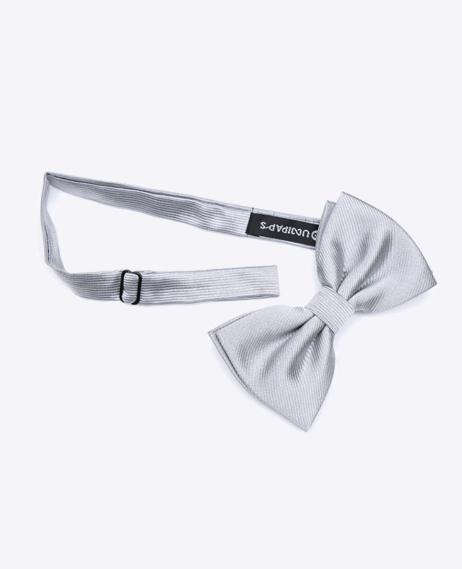 Fliege XL Grau Nr. 2 Herren Polyester | Lucien - Unipap's