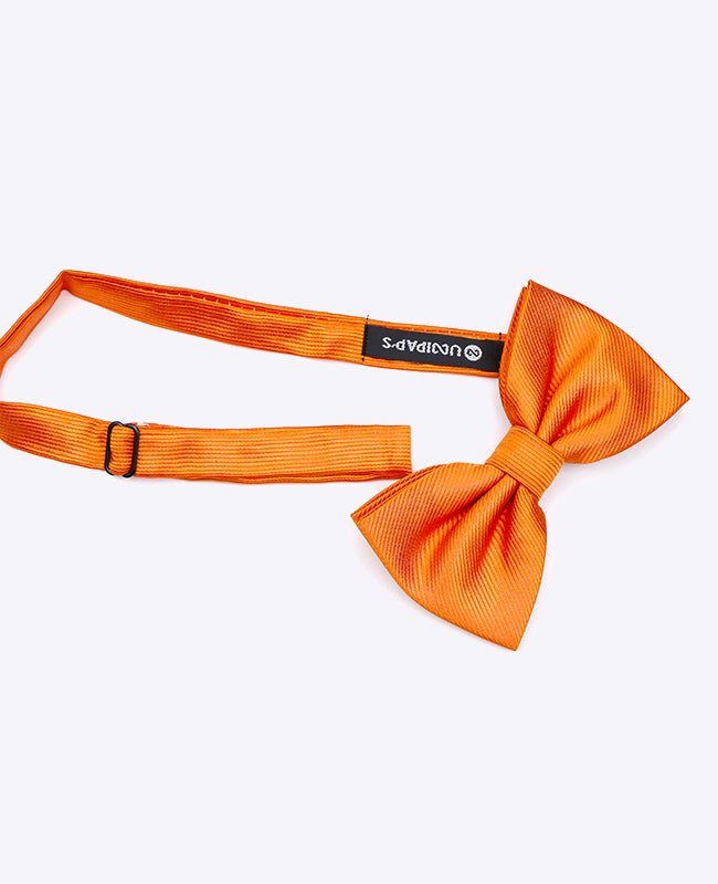 Fliege XL Orange Herren Polyester | Lucien - Unipap's