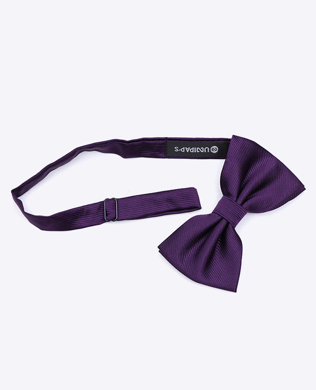 Fliege XL Violett Nr. 2 Herren aus Polyester | Lucien - Unipap's