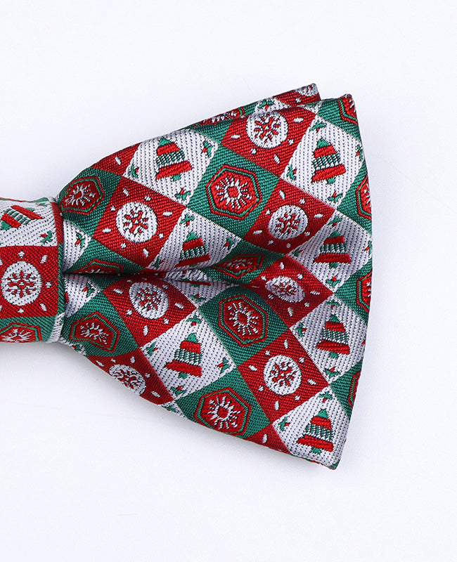 Weihnachts-Fliege Herren aus Polyester «Christmas»