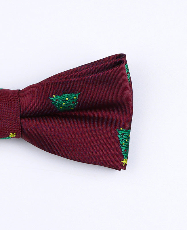 Weihnachts-Fliege Rot Nr. 1 Kinder aus Polyester «Christmas»