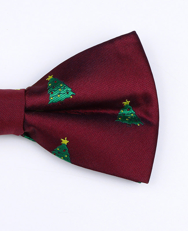 Weihnachts-Fliege Rot Nr. 1 Herren aus Polyester «Christmas»