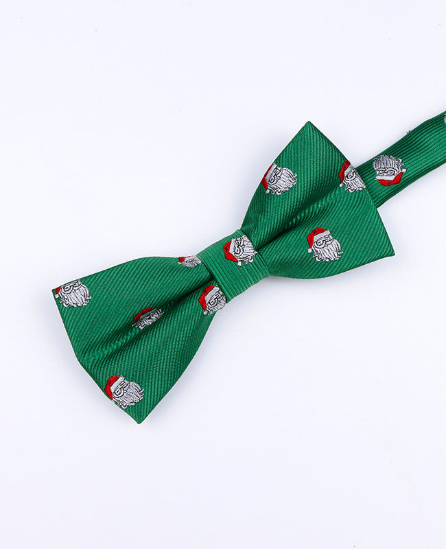 Weihnachts-Fliege Grün Nr. 1 Kinder aus Polyester «Christmas»