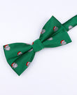 Weihnachts-Fliege Grün Nr. 1 Herren aus Polyester «Christmas»