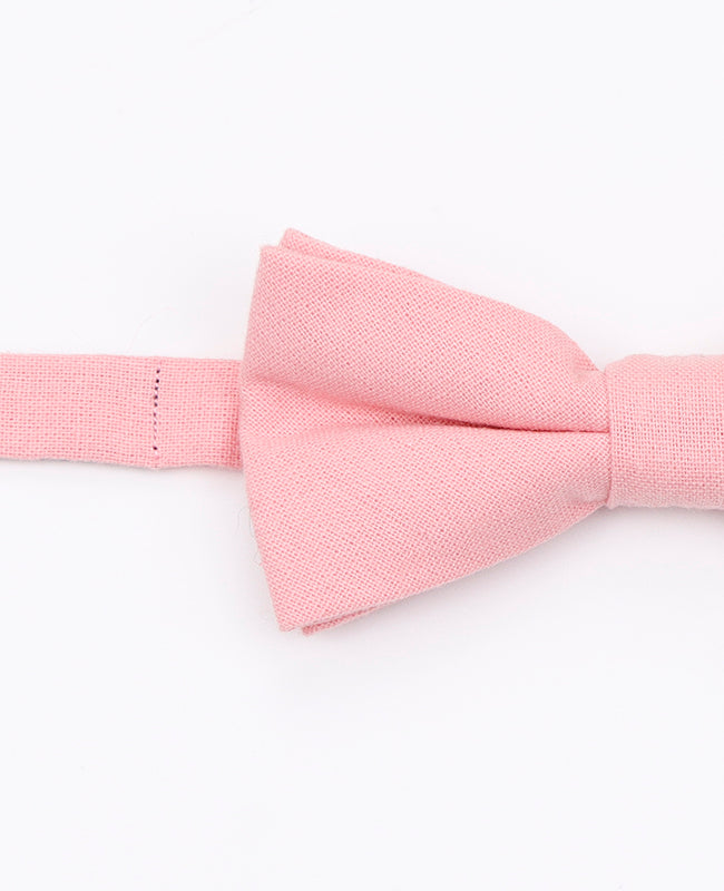 Fliege Rosa Kinder n°5 aus Baumwolle «Edgard»