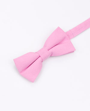 Fliege Rosa n°4 Kinder aus Baumwolle «Edgard»