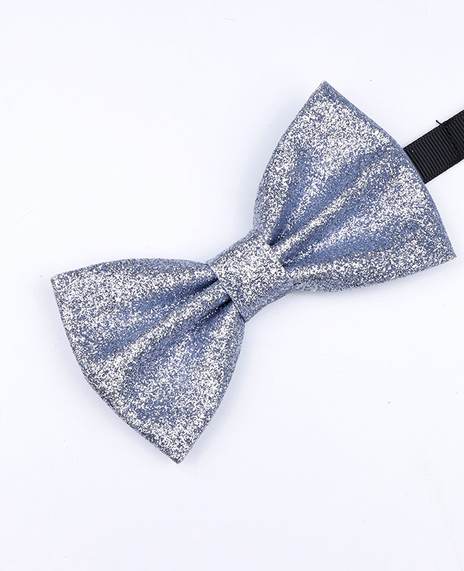 Glitzer-Fliege Silberfarben n°2 Herren aus Polyester «Olive»