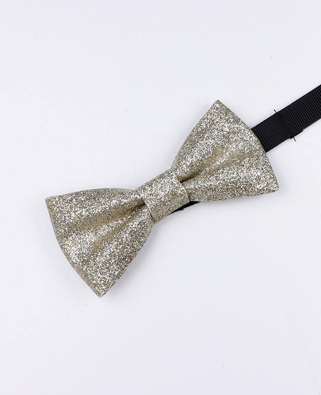 Noeud Papillon à Paillette Argent n°3 Enfant en Polyester «Olive»