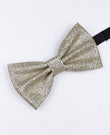 Glitzer-Fliege Silberfarben n°3 Herren aus Polyester «Olive»