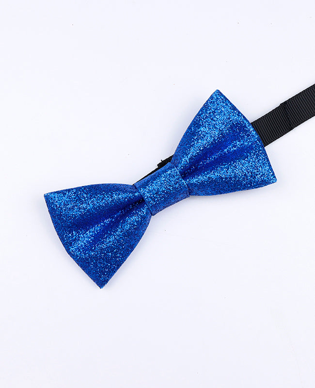 Glitzer-Fliege Blau n°1 Kinder aus Polyester «Olive»
