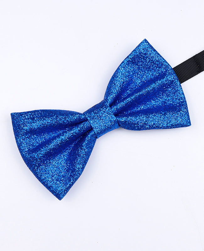 Glitzer-Fliege Blau n°1 Herren aus Polyester «Olive»