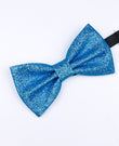 Glitzer-Fliege Blau n°2 Herren aus Polyester «Olive»