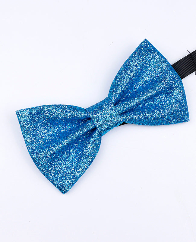 Glitzer-Fliege Blau n°2 Herren aus Polyester «Olive»