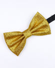 Glitzer-Fliege Goldfarben n°1 Herren aus Polyester «Olive»