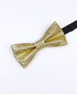 Glitzer-Fliege Gold Nr. 3 Kinder aus Polyester «Olive»