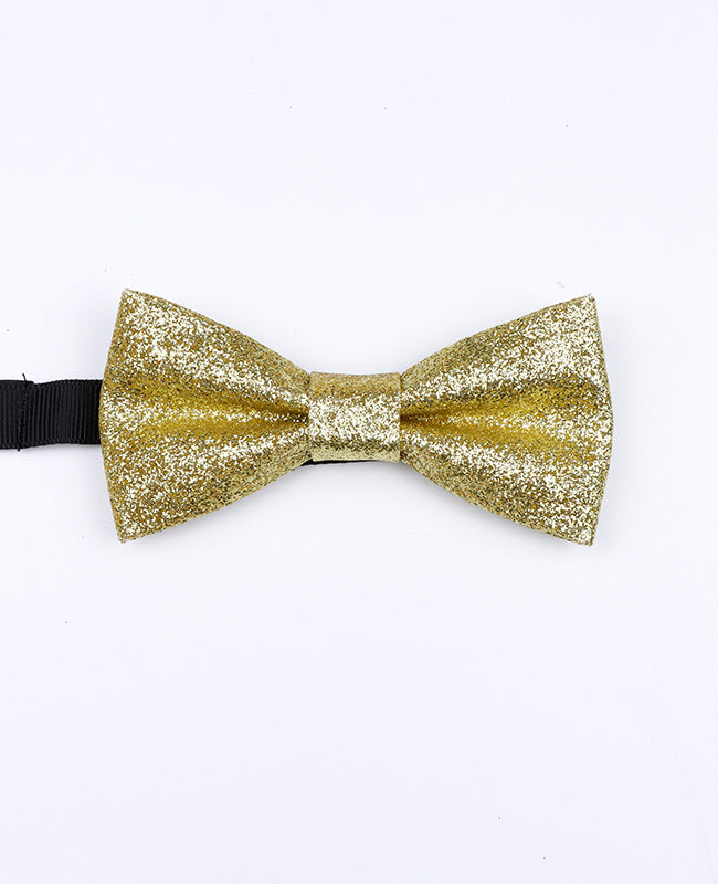 Noeud Papillon à Paillette Doré n°3 Enfant en Polyester «Olive»