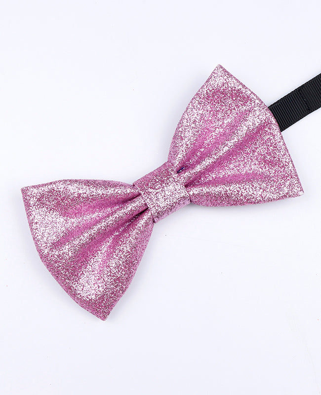 Glitzer-Fliege Rosa Herren Nr. 3 Polyester «Olive»
