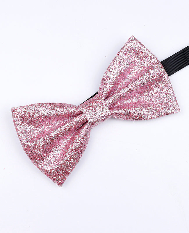 Glitzer-Fliege Rosa Herren Nr. 5 Polyester «Olive»