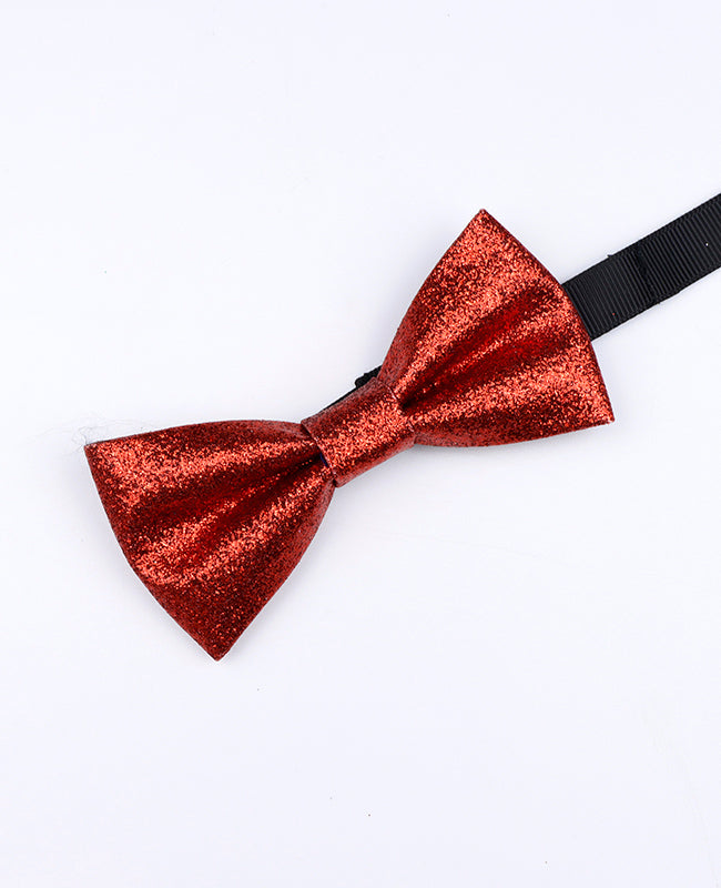 Glitzer-Fliege Rot Kinder Nr. 2 Polyester «Olive»