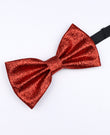 Glitzer-Fliege Rot Herren Nr. 2 Polyester «Olive»
