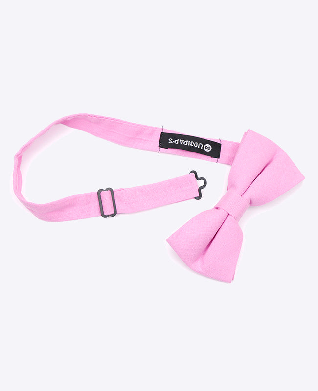 Fliege Rosa Nr. 4 aus Baumwolle «Edgard»