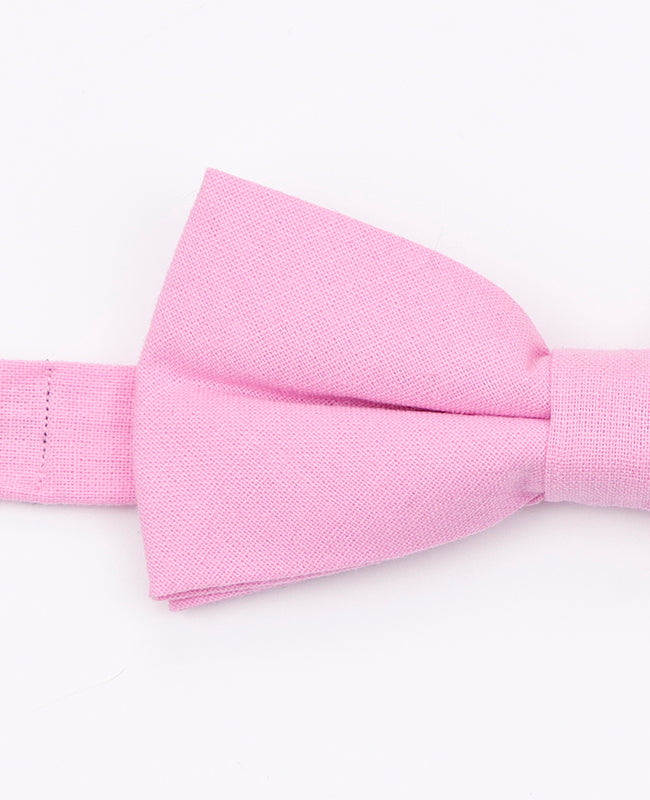 Fliege Rosa Nr. 4 aus Baumwolle «Edgard»