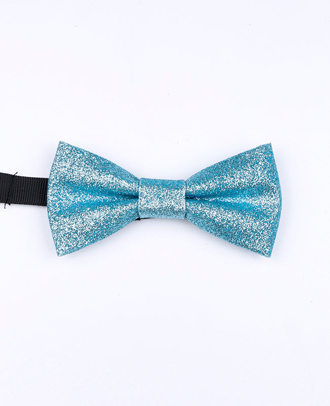 Fliege mit Blau-Glitzer Nr. 3 Kinder aus Polyester «Olive»