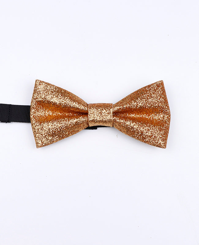 Fliege mit Goldglitzer n°2 Kinder aus Polyester «Olive»