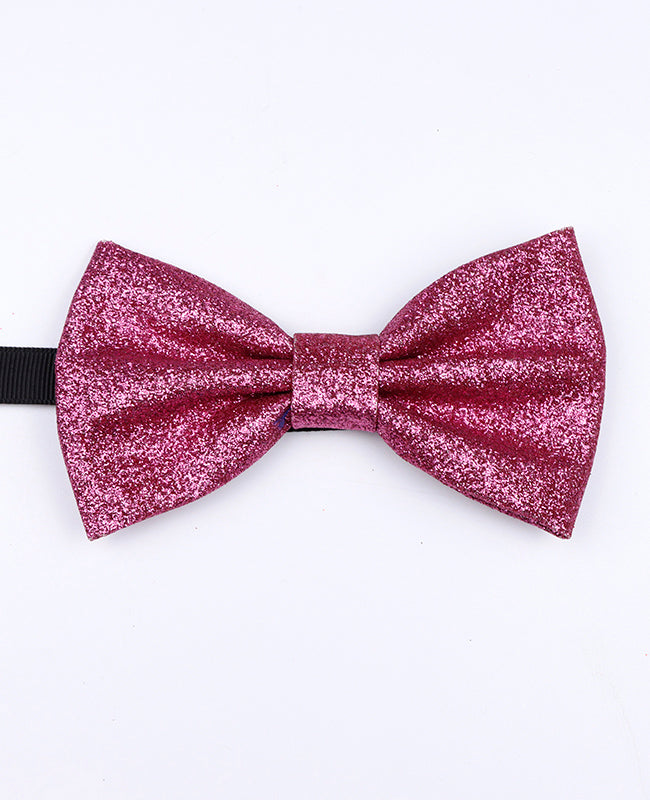 Rosa Pailletten-Fliege Nr. 1 Herren aus Polyester «Olive»