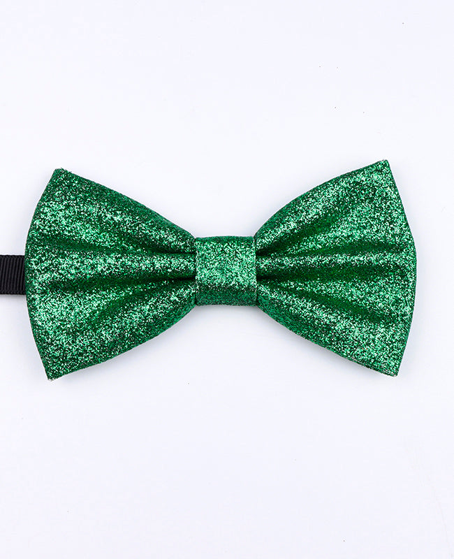 Glitzer-Fliege Olivgrün n°1 aus Polyester «Olive»