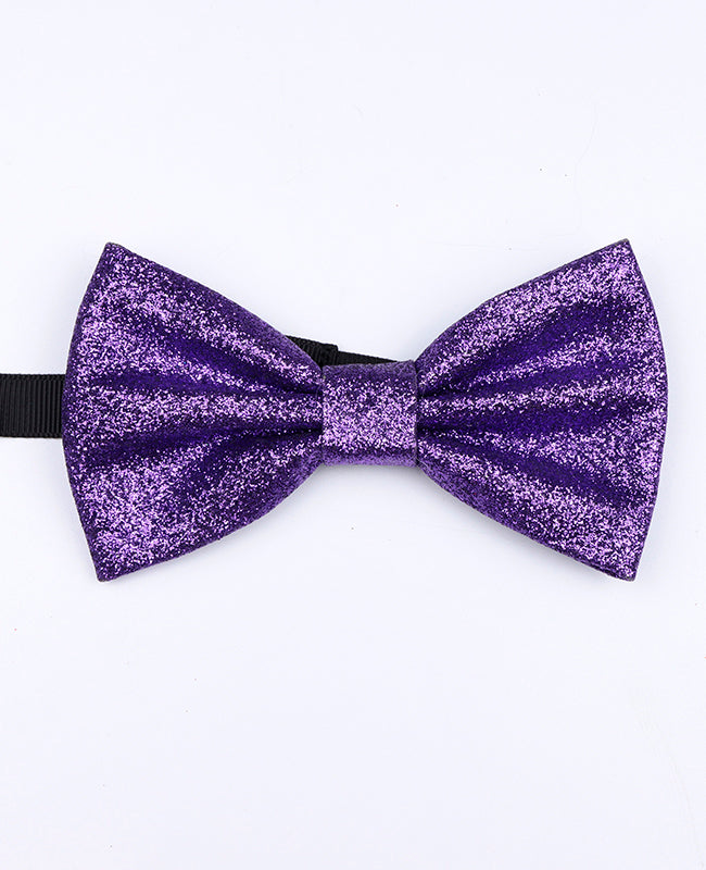 Glitzer-Fliege Violett Herren aus Polyester «Olive»