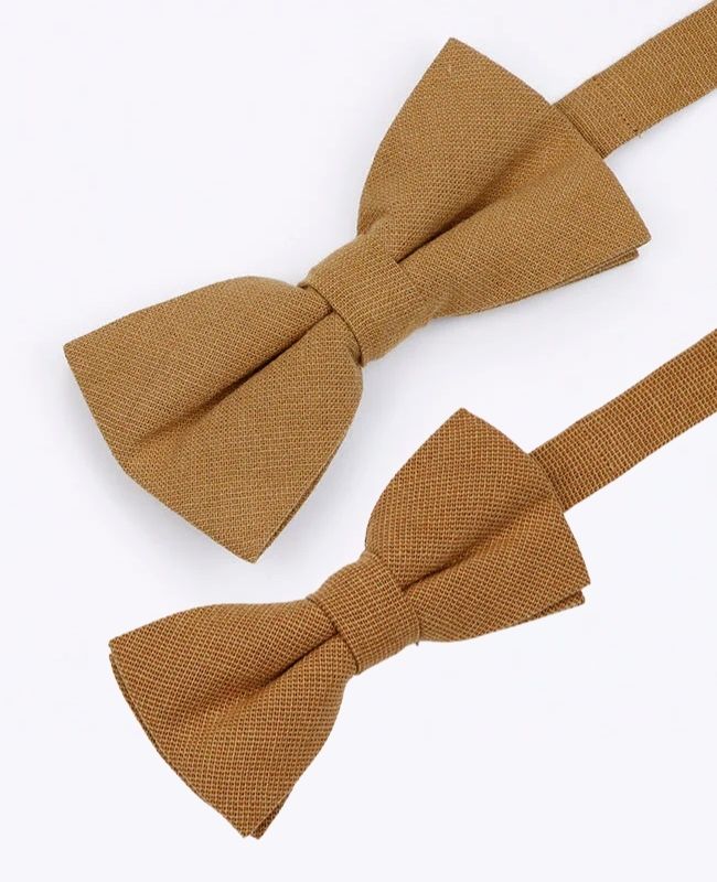 Fliegen Braun Vater & Sohn aus Baumwolle «Edgard»