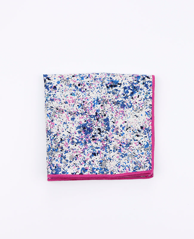 Einstecktuch Liberty Weiß n°1 aus Baumwolle | Charles - Unipap's