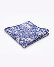 Einstecktuch Liberty Blau n°1 aus Baumwolle | Clovis - Unipap's