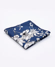 Einstecktuch Liberty Blau n°2 aus Baumwolle | Clovis - Unipap's