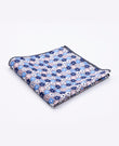 Einstecktuch Liberty Blau Nr. 5 aus Baumwolle | Gaspard - Unipap's