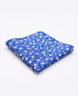 Einstecktuch Liberty Blau Nr. 6 aus Baumwolle | Gaspard - Unipap's